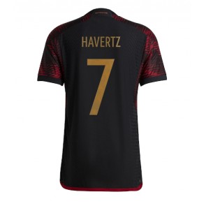 Německo Kai Havertz #7 Venkovní Dres MS 2022 Krátký Rukáv